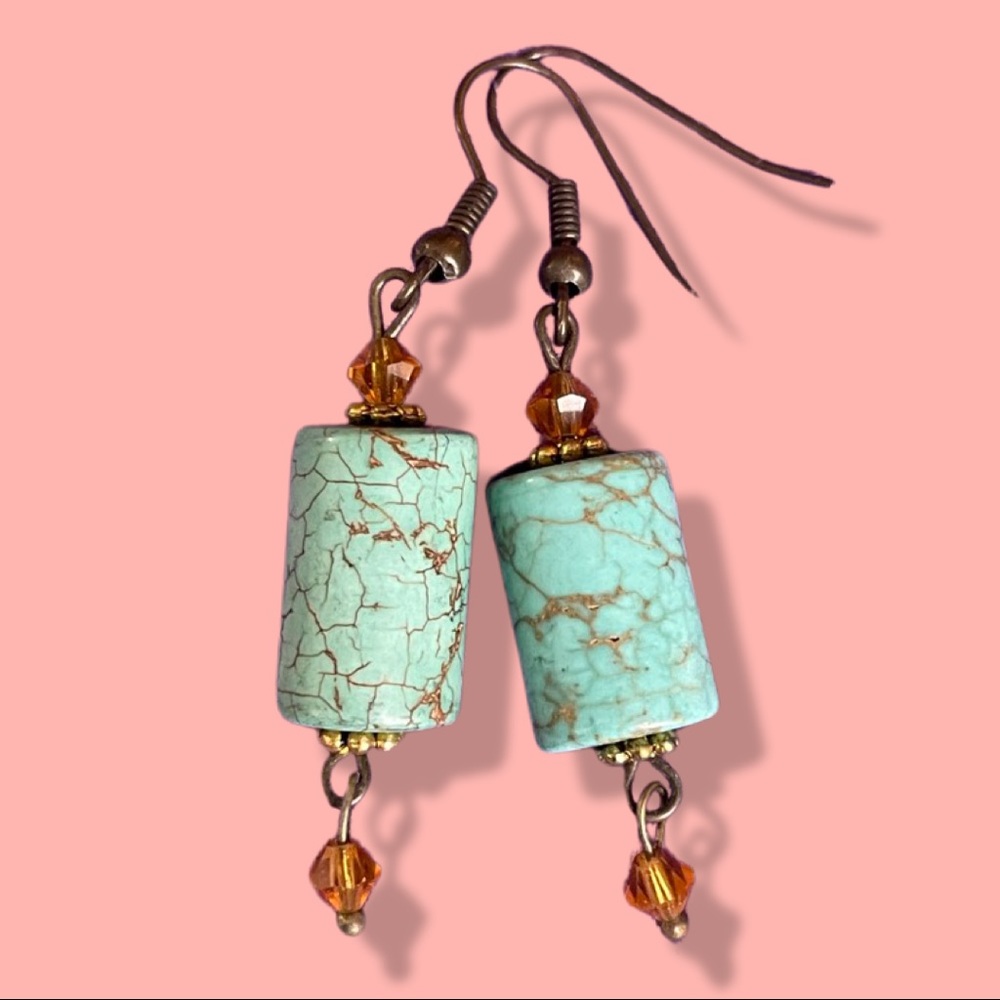 Turquoise Dangle Earrings